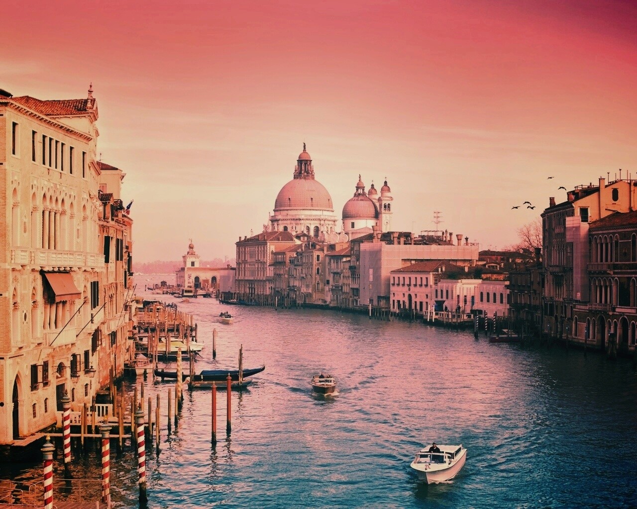 Венецианский канал обои