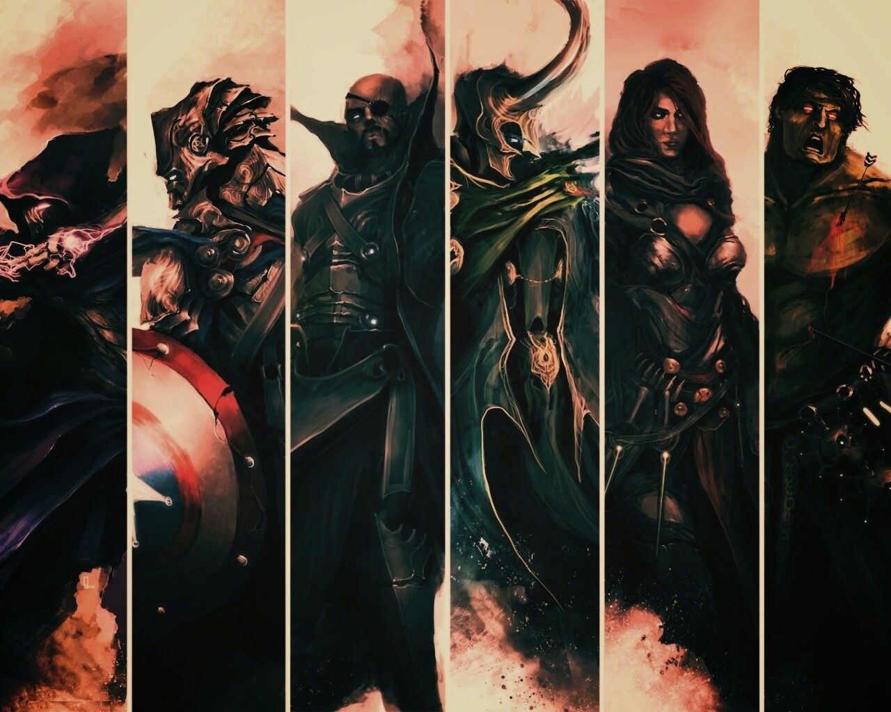 Мстители обои