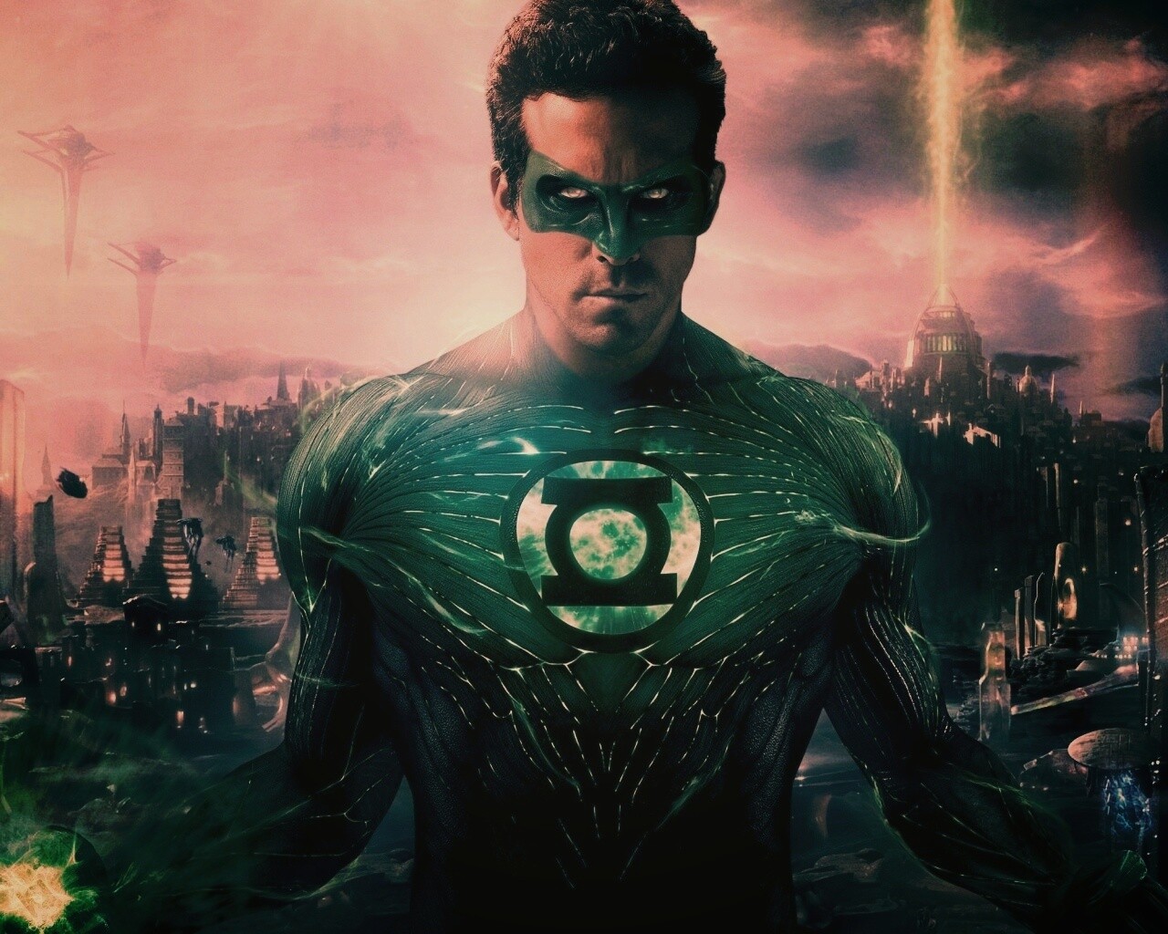 Green Lantern обои