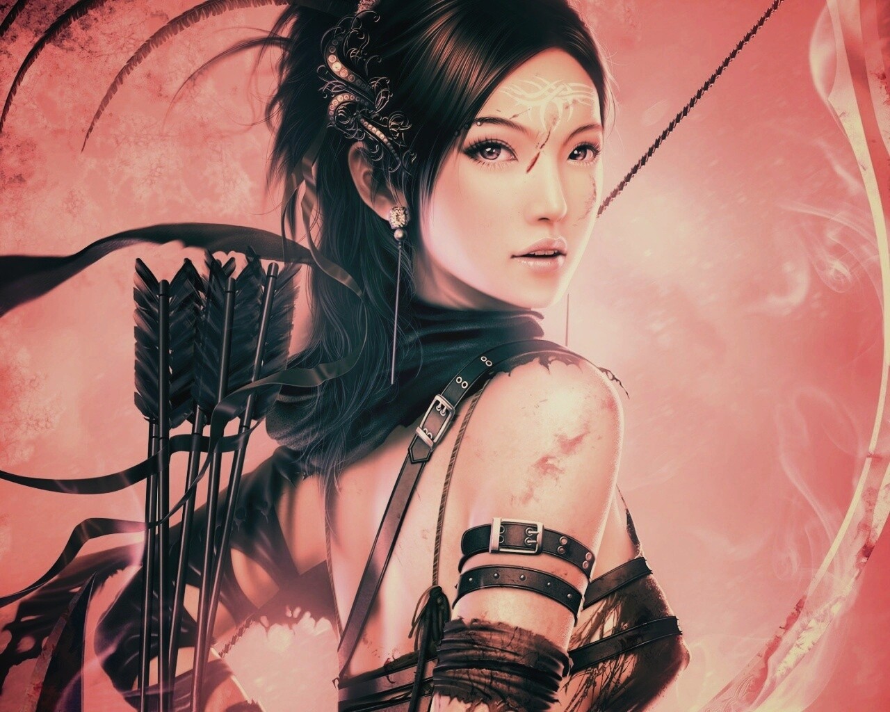 Лучница обои