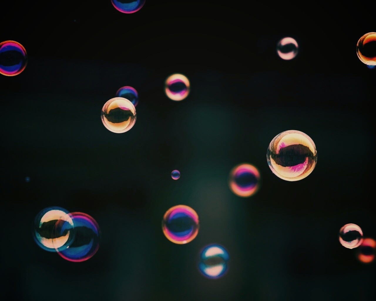 Мыльные пузыри обои