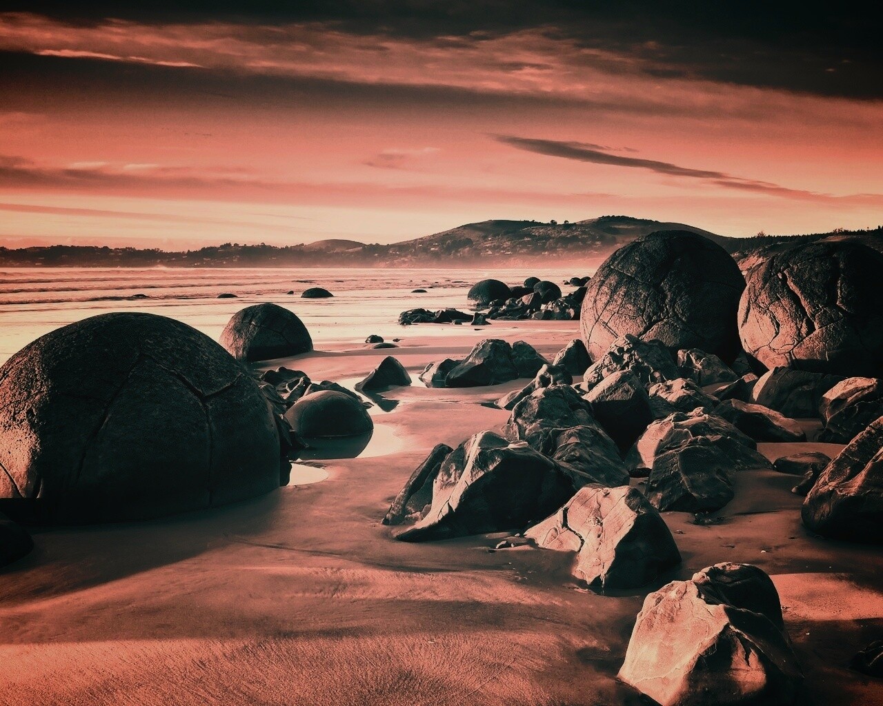 Каменные шары обои