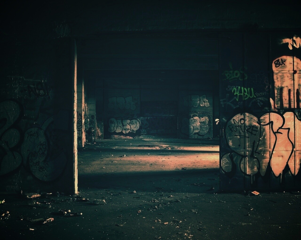 Заброшенное здание обои