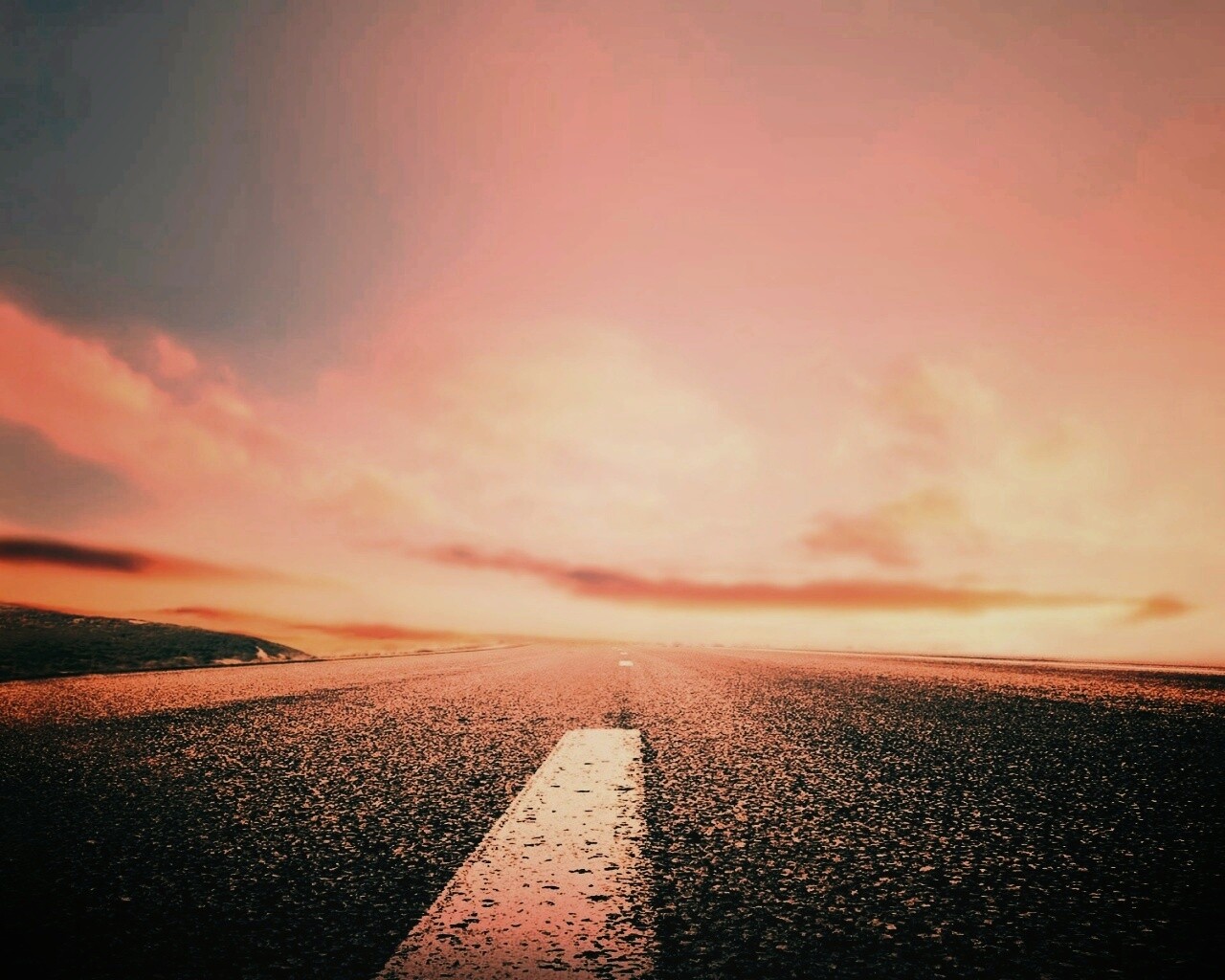 Дорога обои