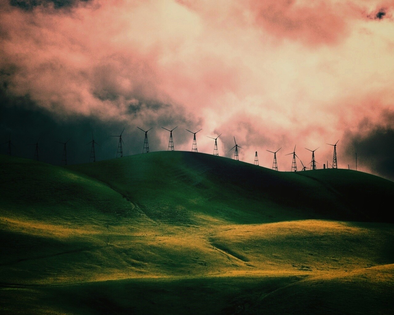 Время ветряков обои