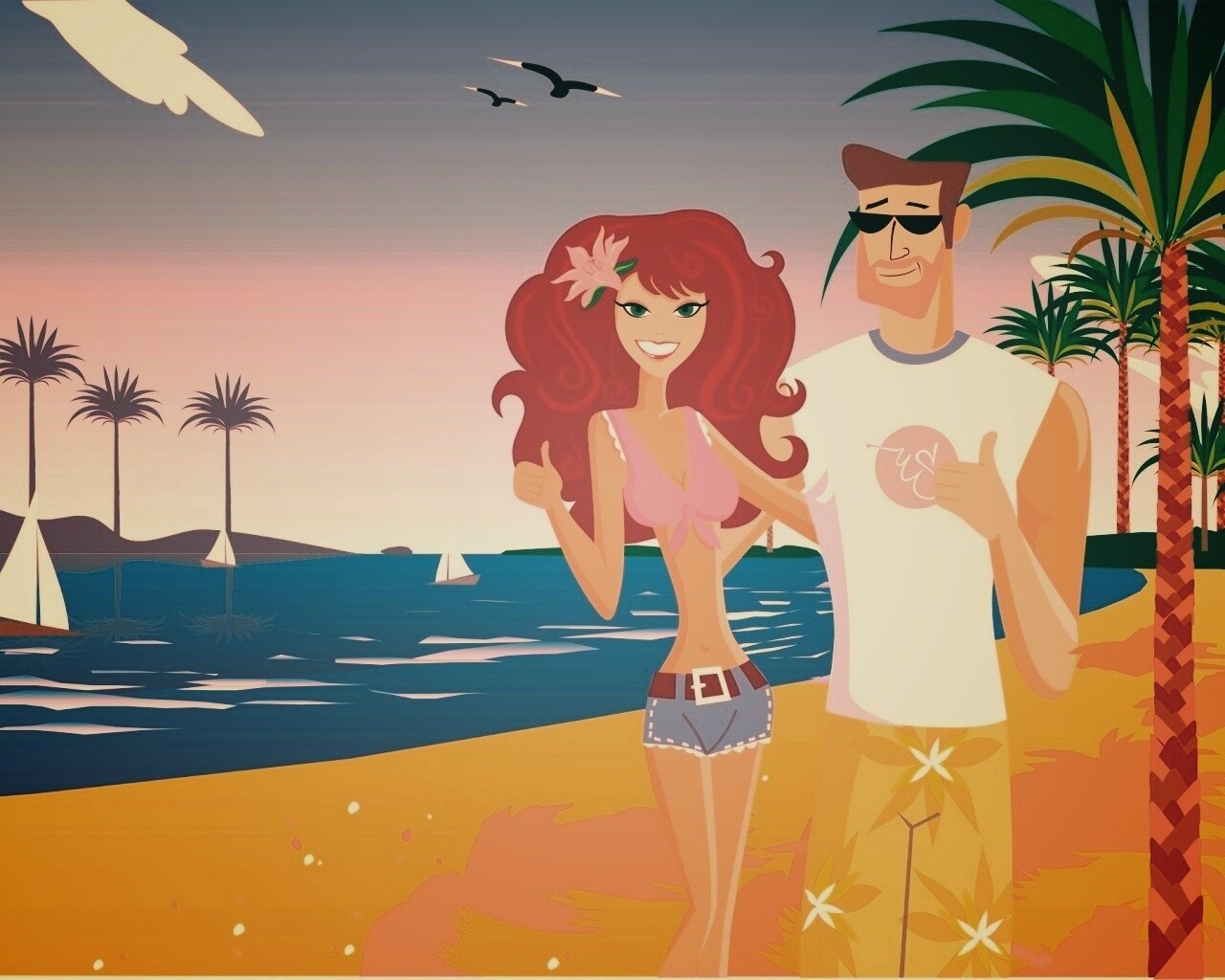 Отпуск на позитиве обои