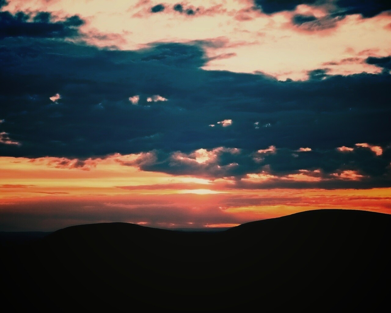 Небеса и тучи обои