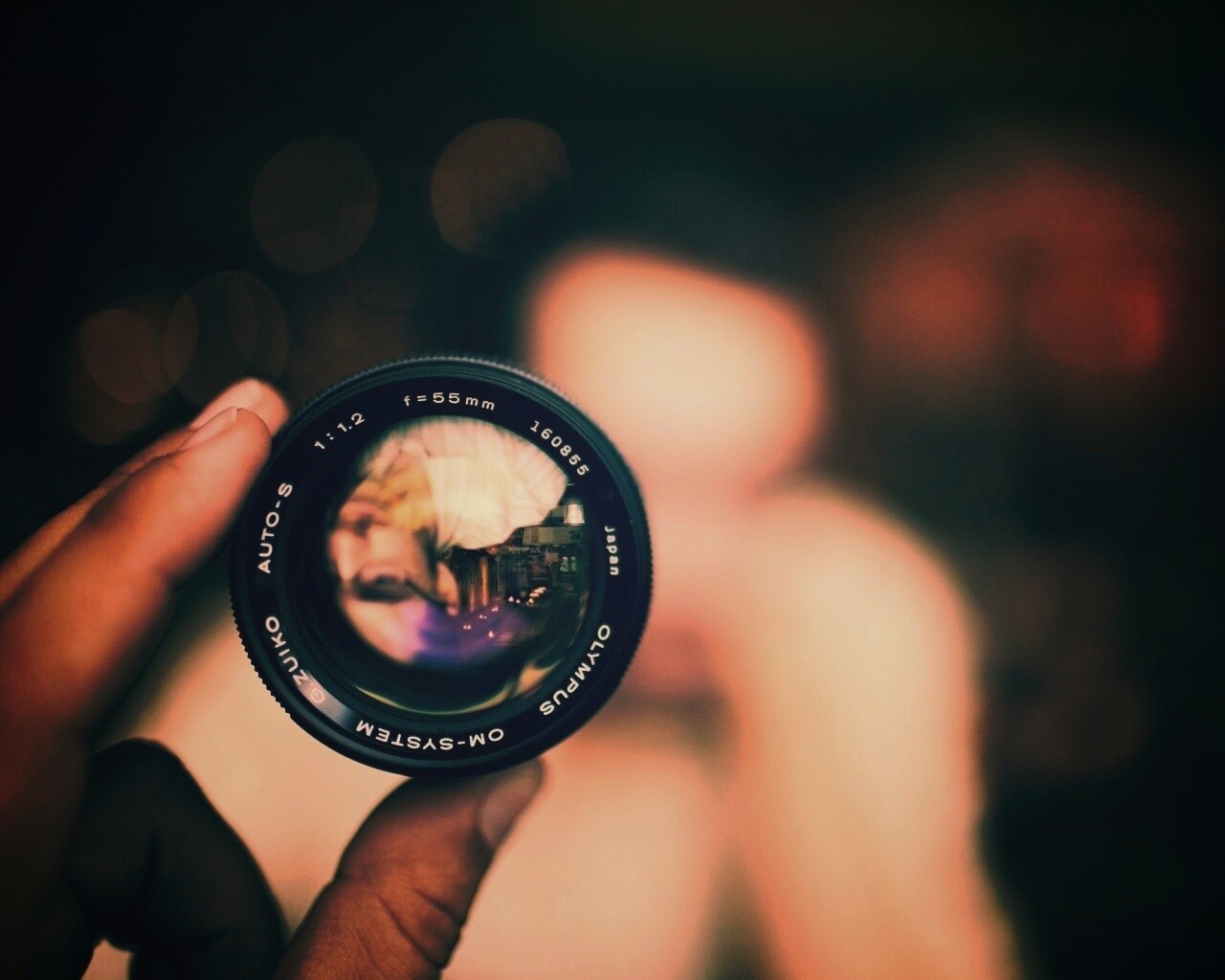 Объектив Olympus обои