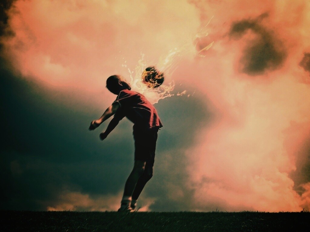 Футболист обои