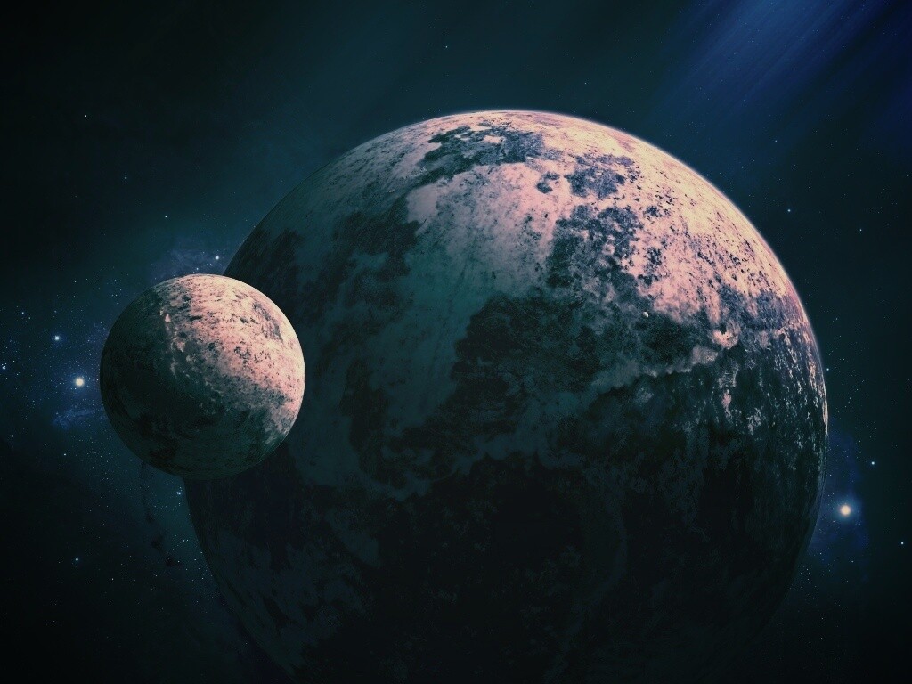 Холодная планета обои