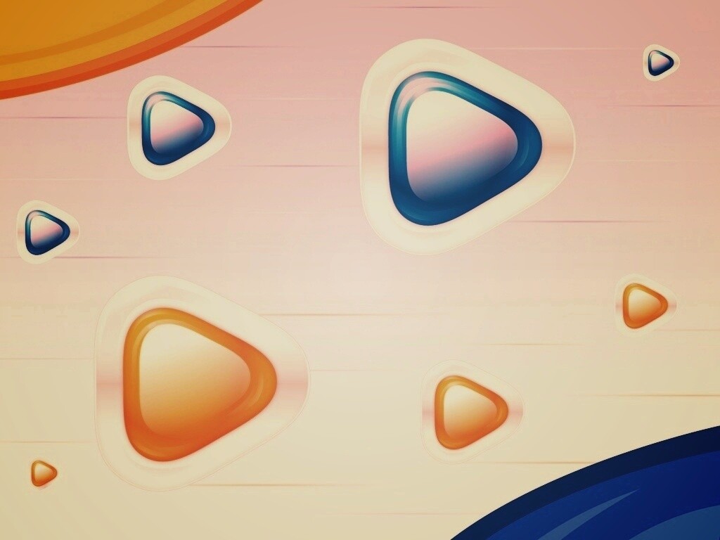 Разноцветный кнопки Play обои