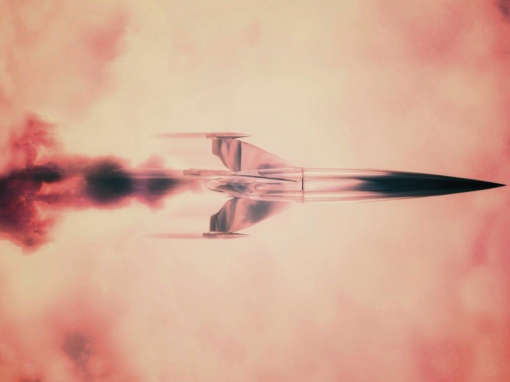 Ракета в полете обои