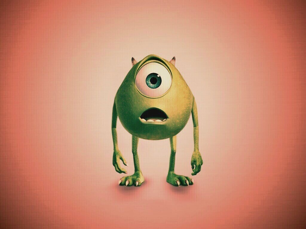 Майк из Корпорации Монстров обои