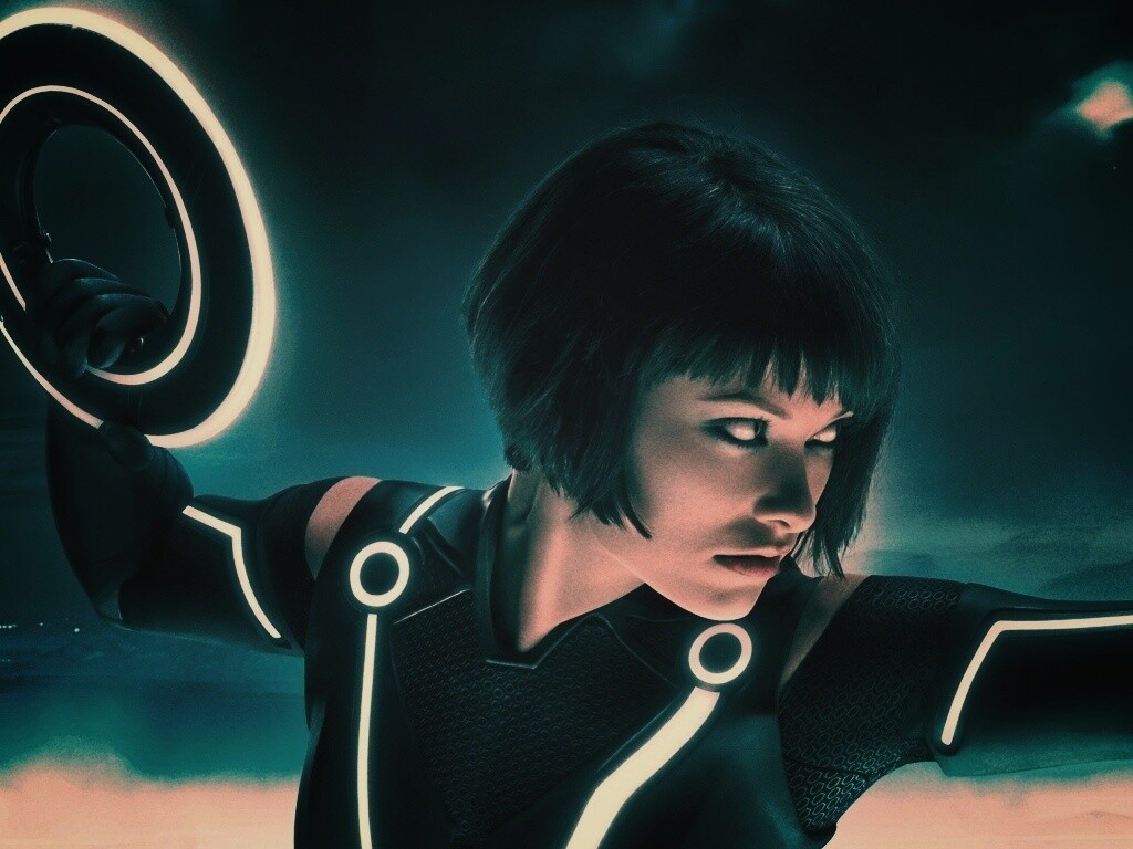 Оливия Уайлд в Трон: Наследие обои