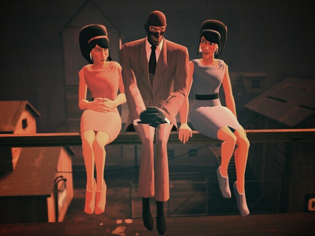 Шпион из Team Fortress 2 обои