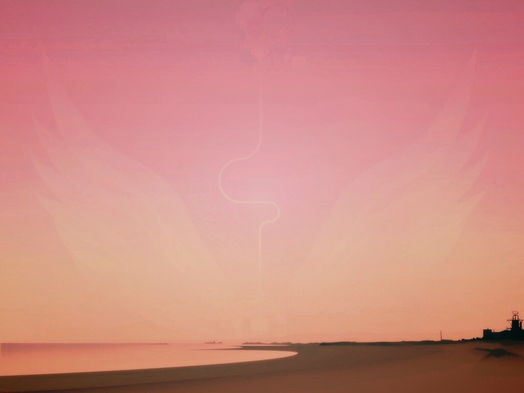 Крылатое солнце обои