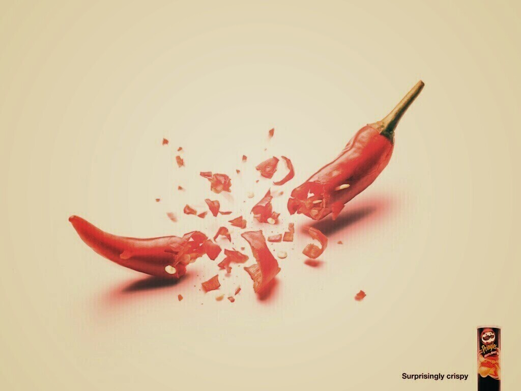Удивительно хрустящие Pringles обои