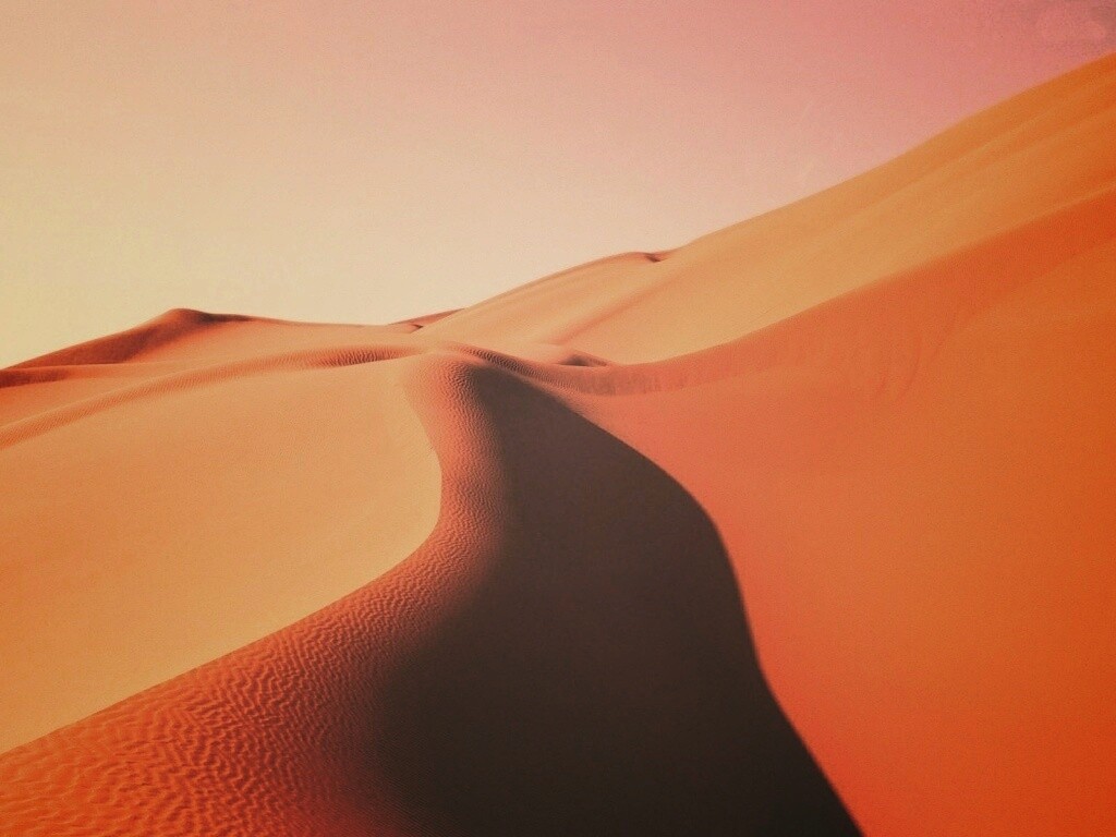 Барханы в пустыне обои