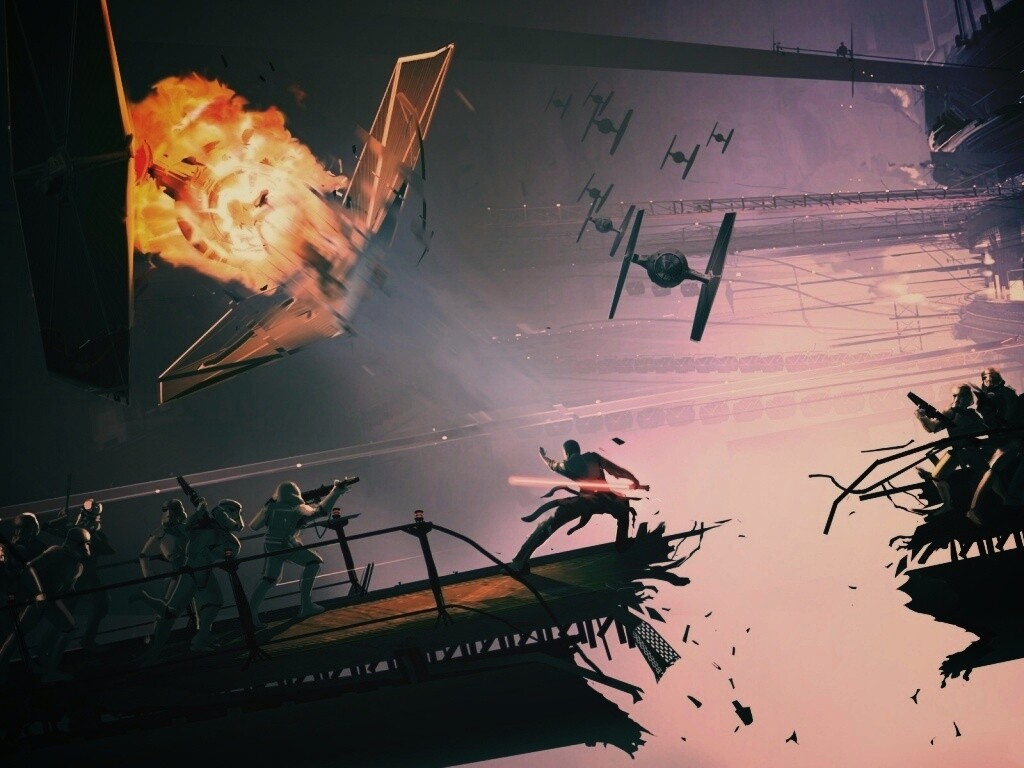 Из игры Star Wars Force Unleashed обои