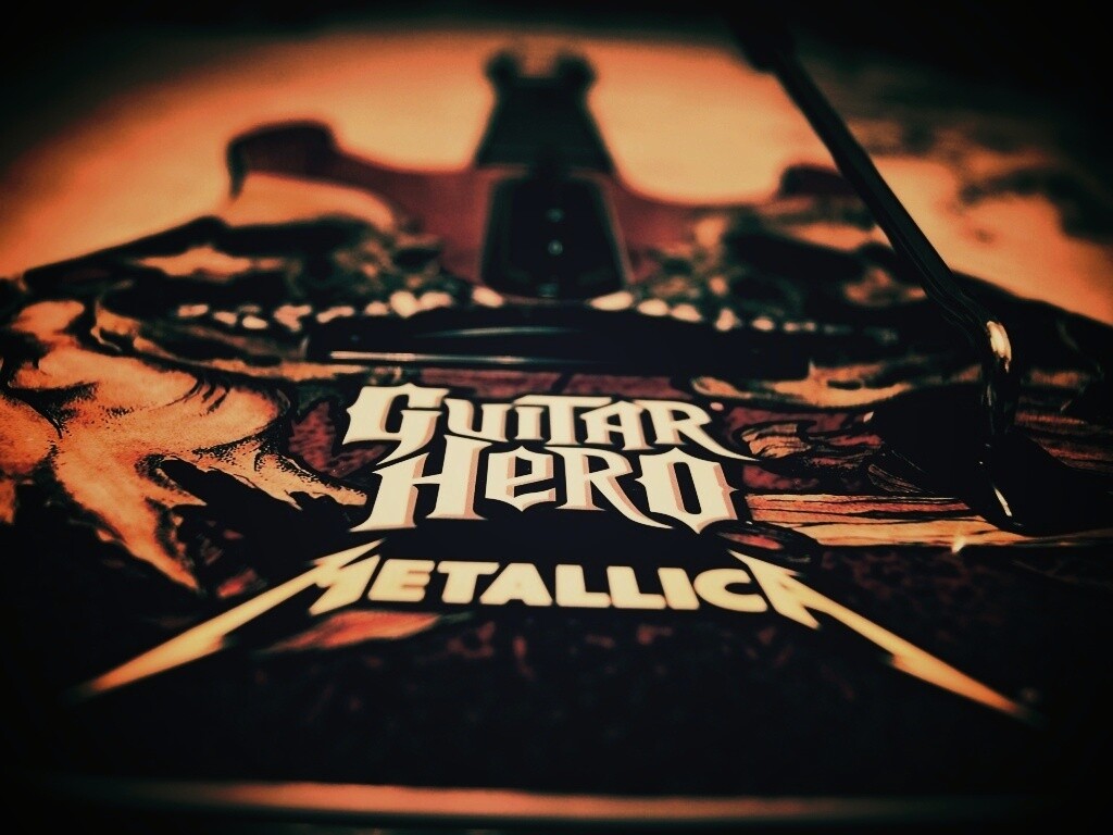 Контролер для Guitar Hero с Металликой обои