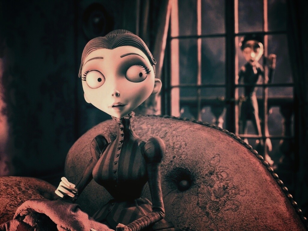 Мертвая невеста вышивает обои