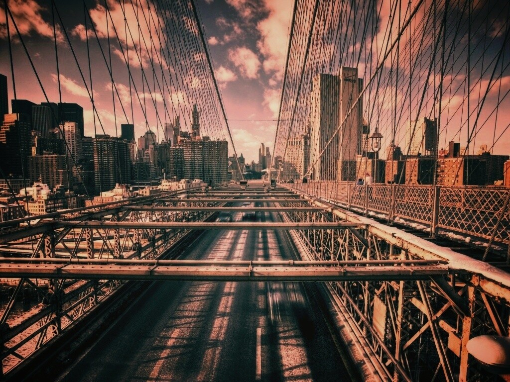 Мост Джорджа Вашингтона обои