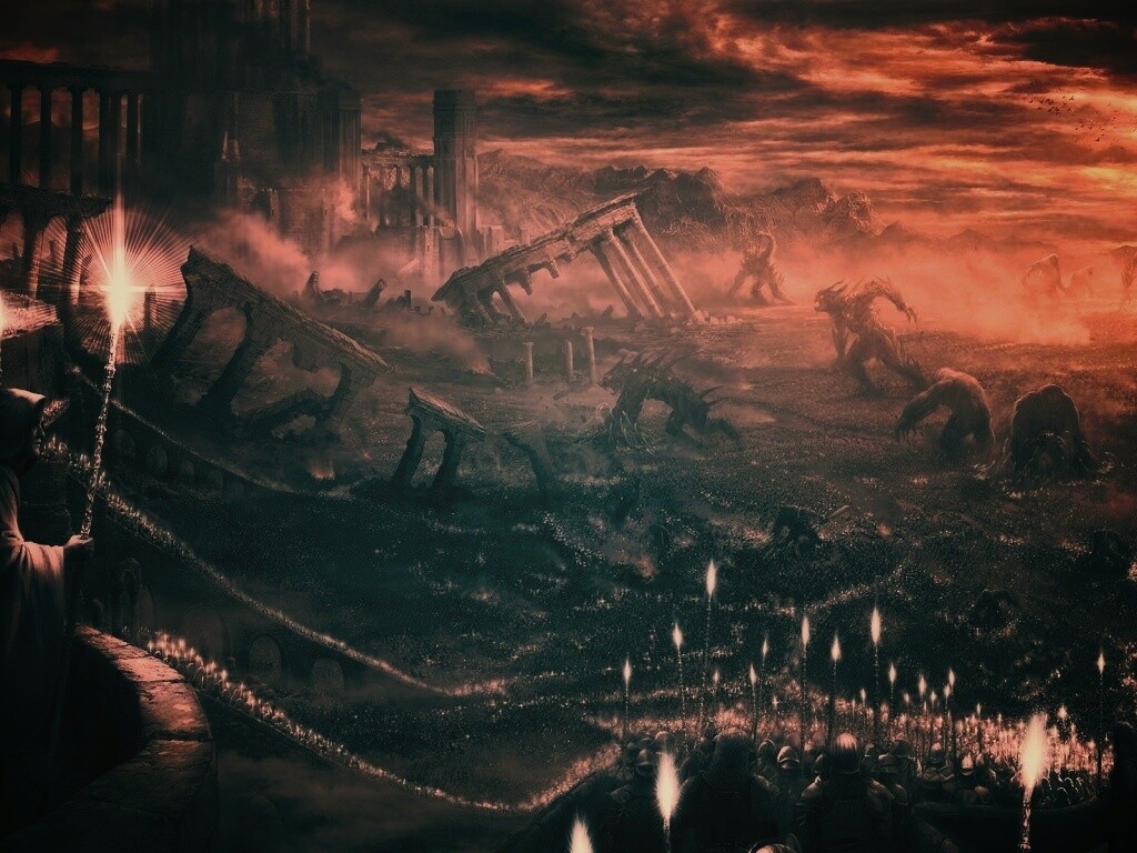 Добро против зла обои