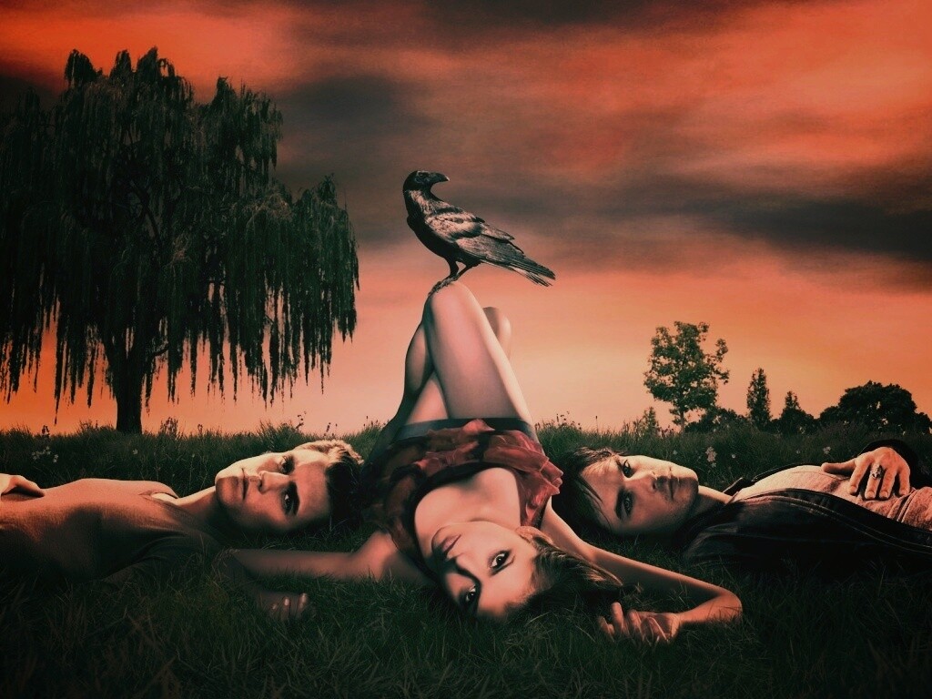 Герои сериала Дневники Вампира обои
