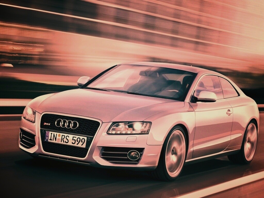 Ауди на скорости обои