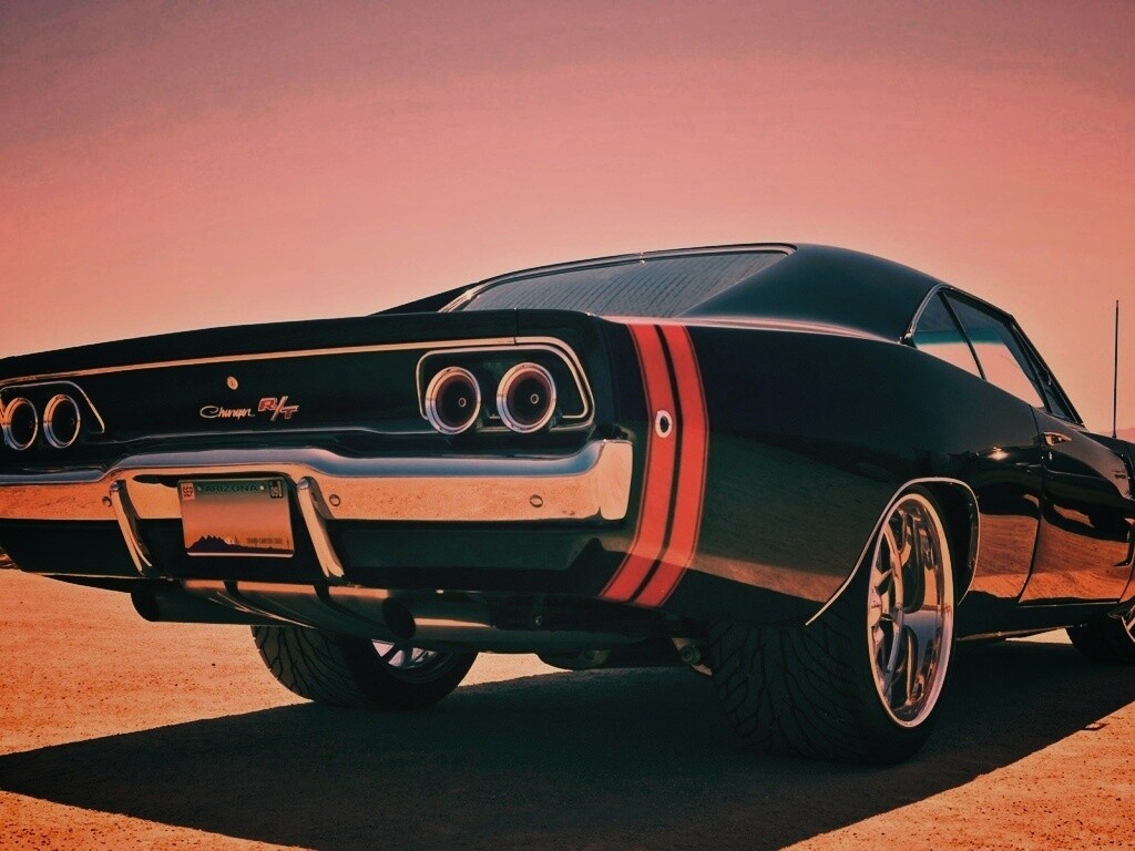 Зад Dodge Charger обои
