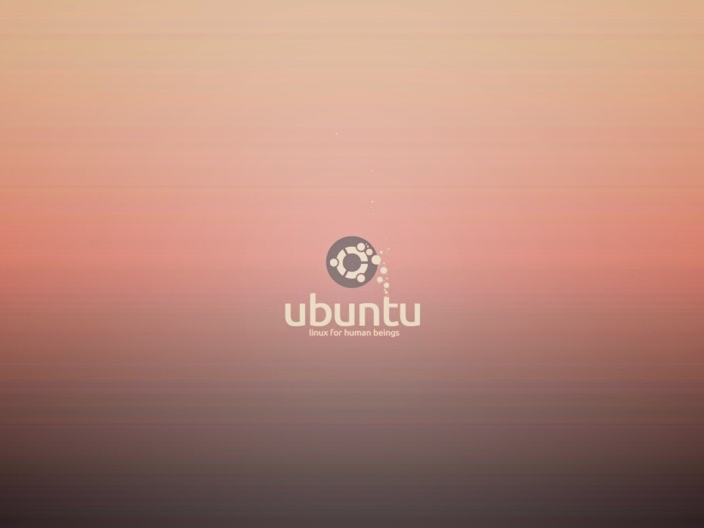 Логотип Ubuntu обои