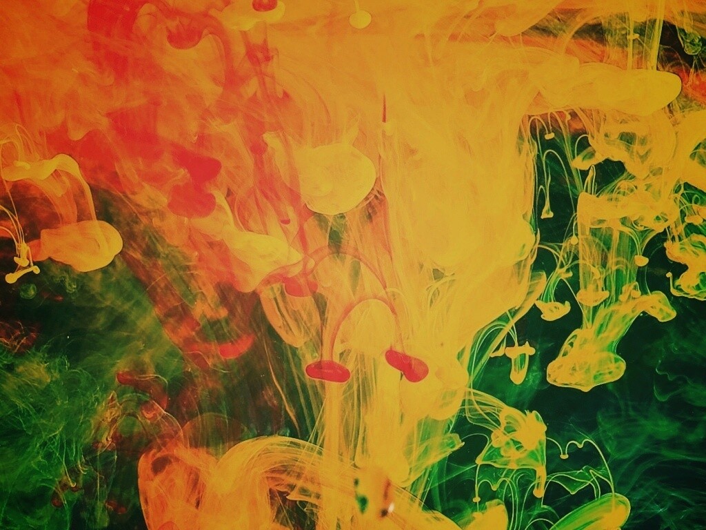 Краска растворяется в воде обои