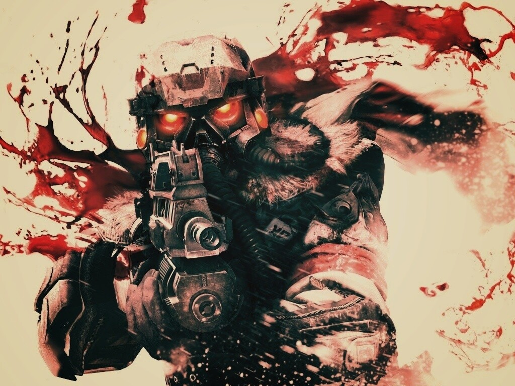 Боец в зимней форме обои