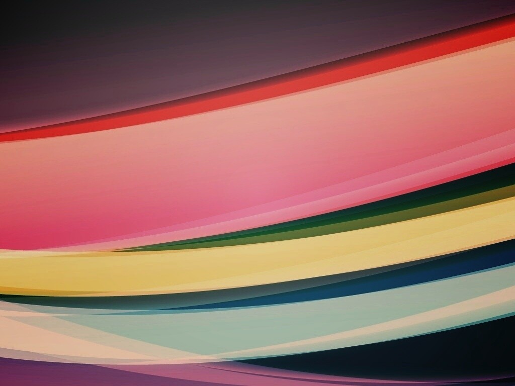 Разноцветные объемные полосы обои