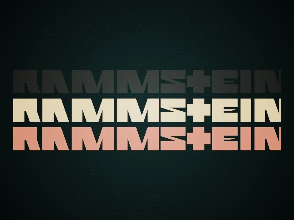 Rammstein логотип обои