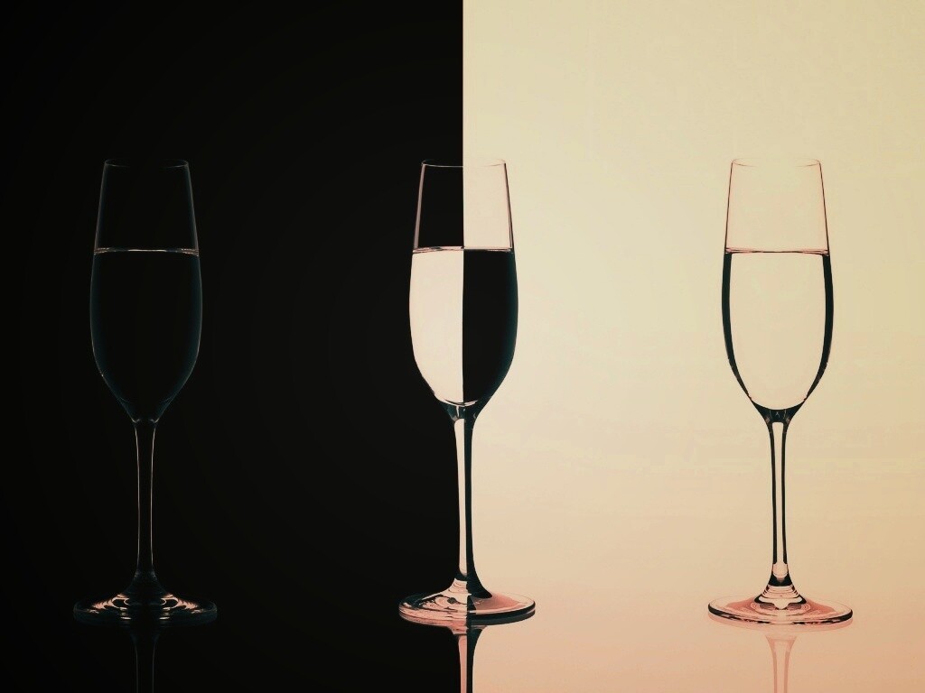 Бокалы обои