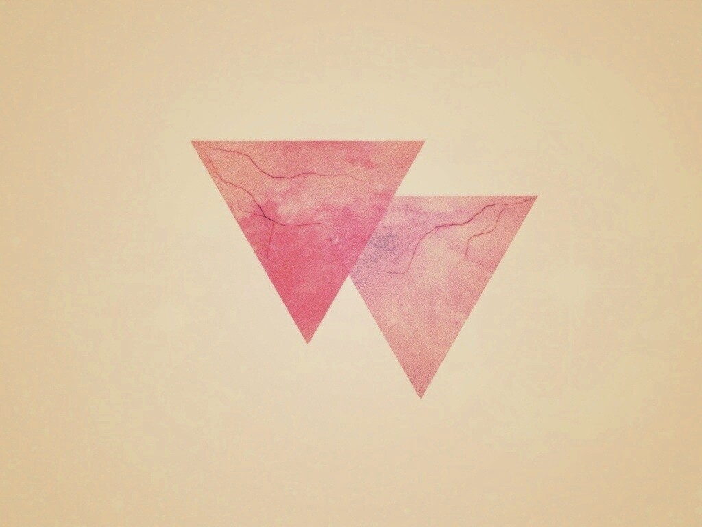 Минималистичные треугольники обои