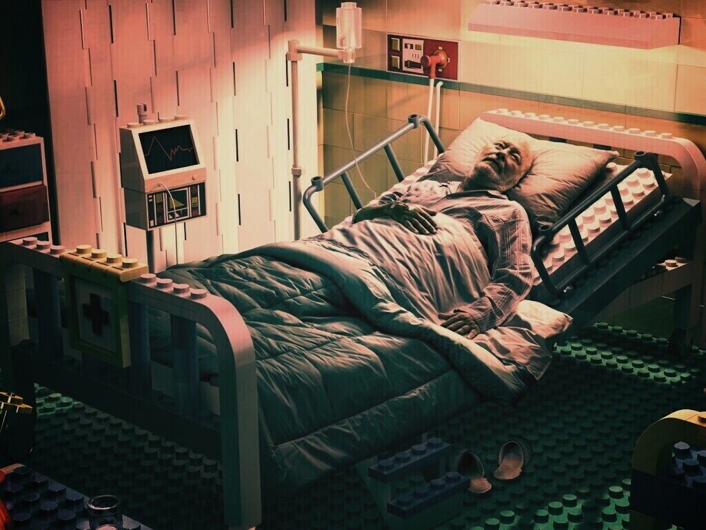 Лего больница обои