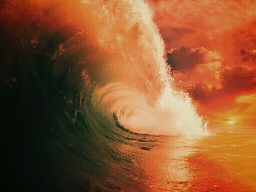 Цунами обои