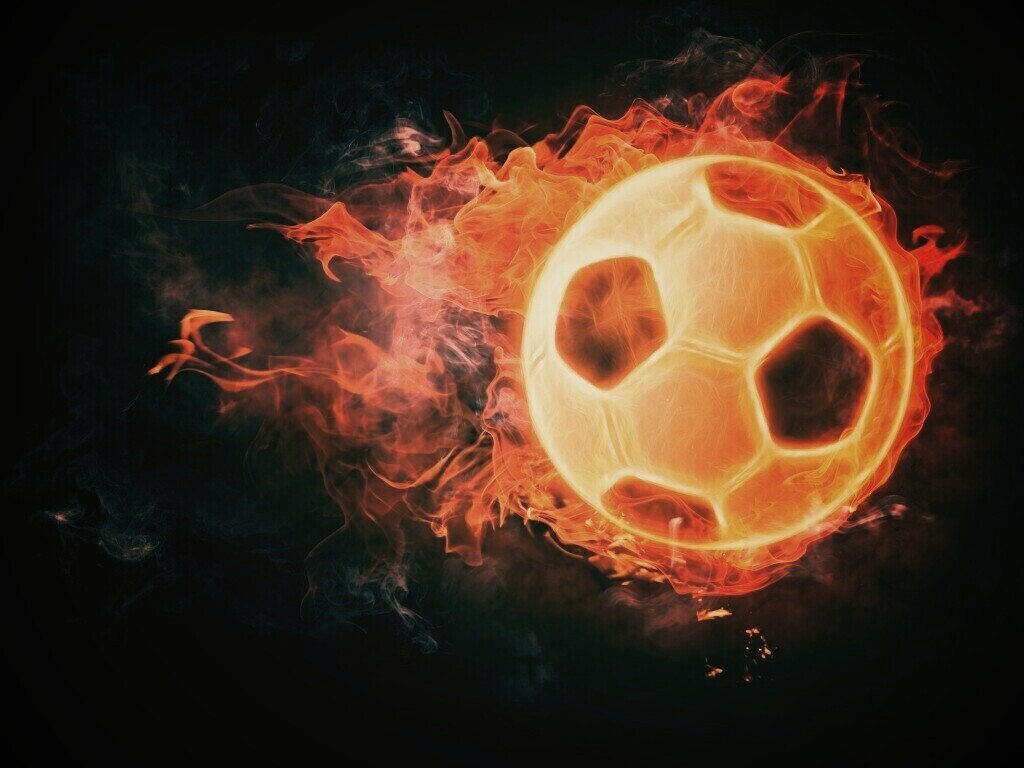 Огненный мяч обои
