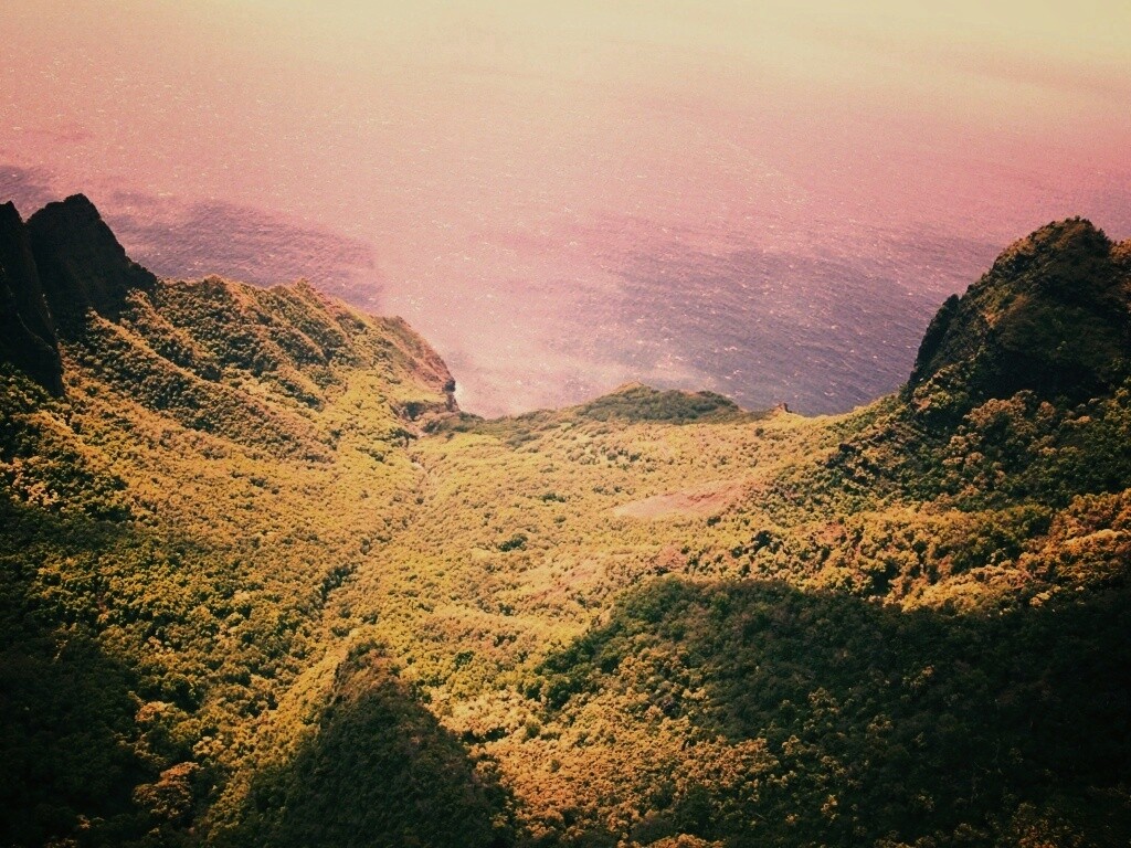 Горный пейзаж обои