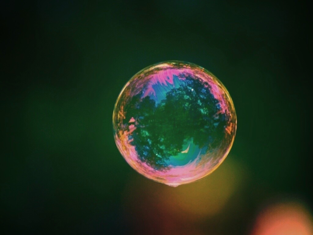 Мыльный пузырь обои