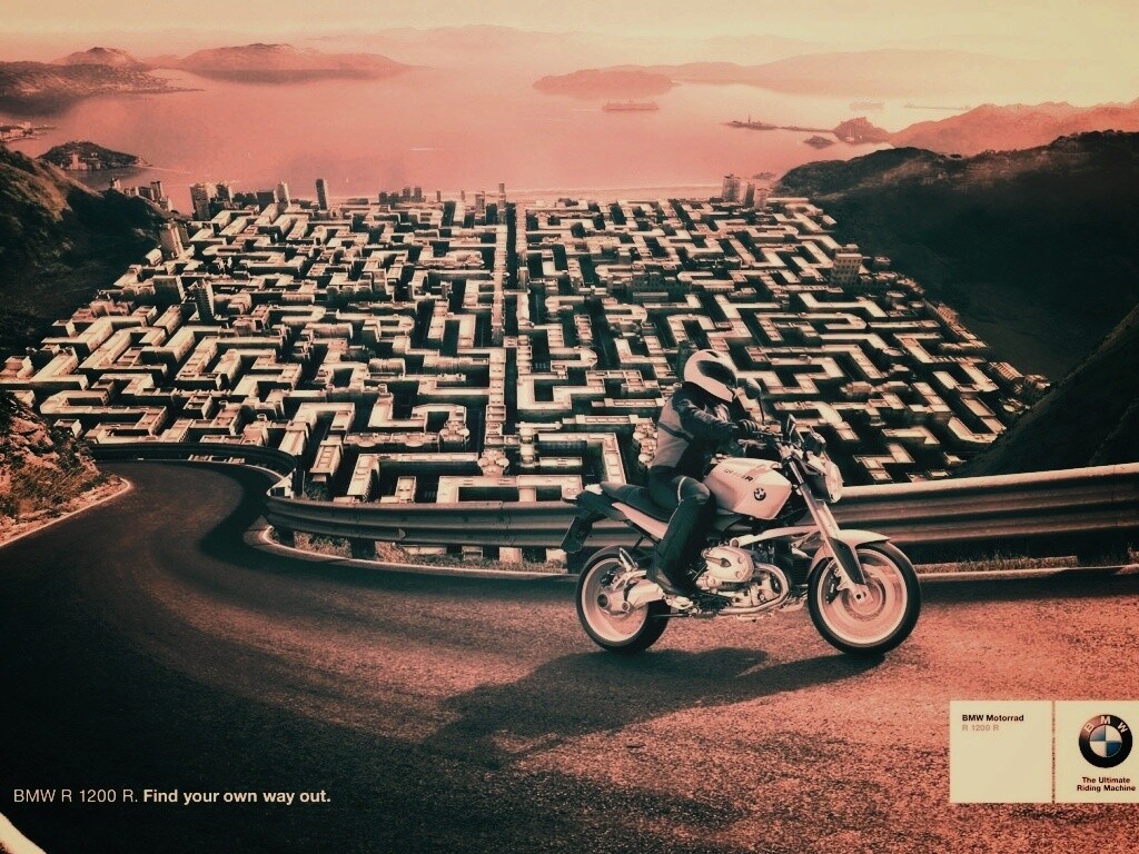 BMW R 1200 R. Найди свой путь наружу. обои