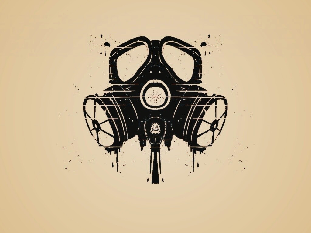 Противогаз обои