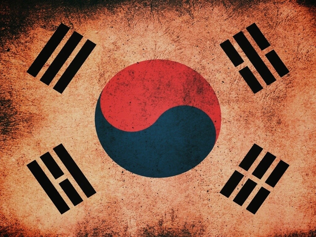 Флаг Кореи обои