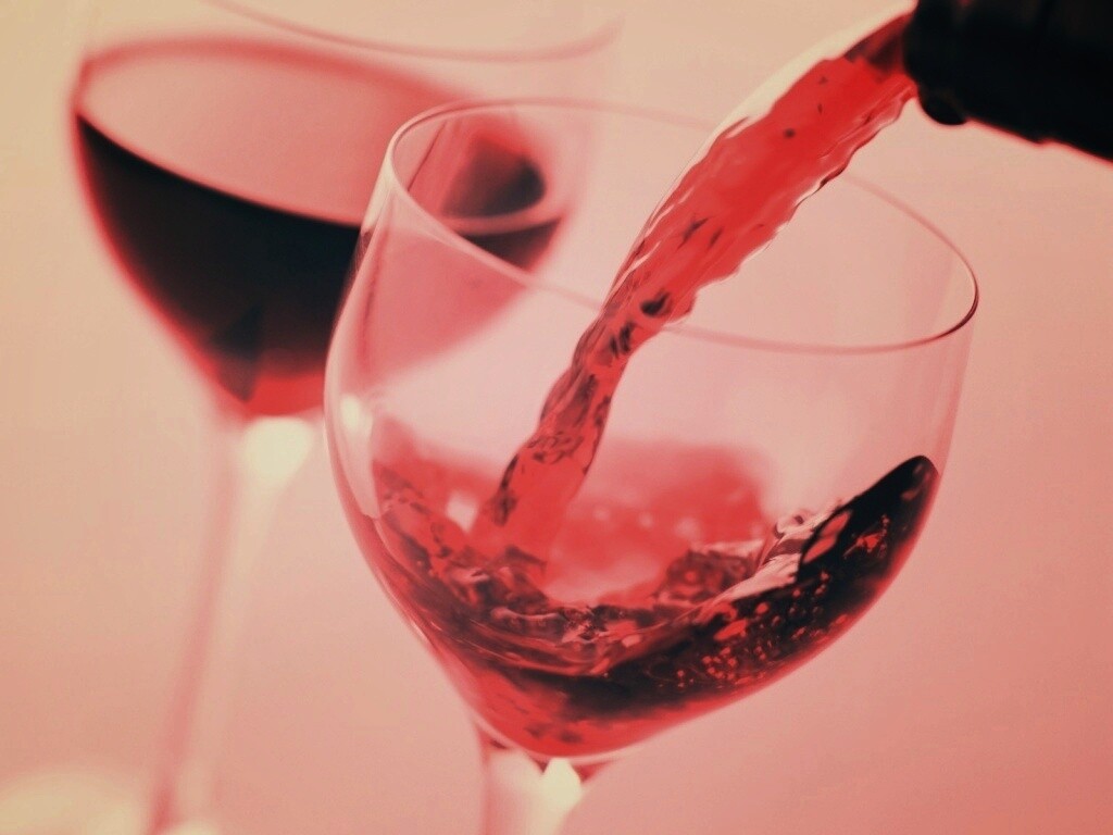 Красное вино обои