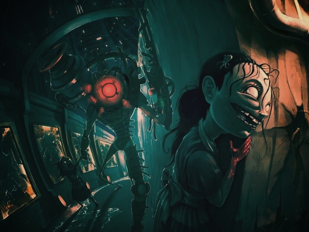 Фанарт Bioshock обои