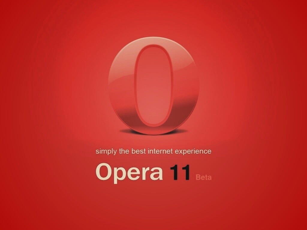 Opera 11 обои