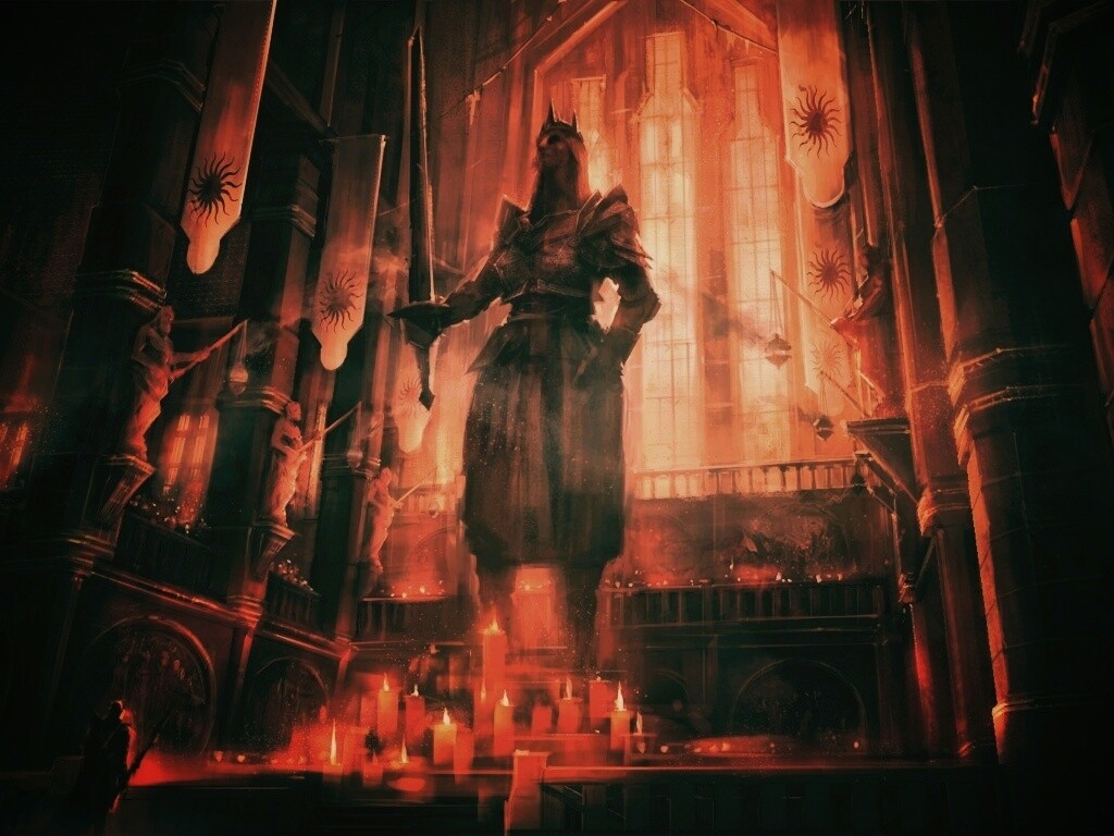 Алтарь из Dragon Age обои