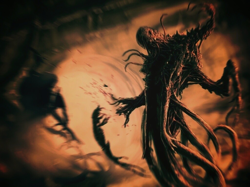 Монстр из Dead Space обои